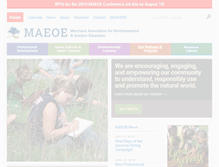 Tablet Screenshot of maeoe.org